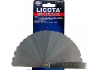 0.05-1mm Dưỡng đo khe hở 25 lá hệ mét Licota ATA-0074D