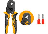 0.25-10mm3 Kìm bấm cos vuông dây điện Ingco HRCPG05210