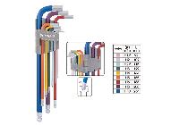 1.5-10mm Bộ lục giác bi 9 chi tiết (nhiều màu) Kingtony 20109MW