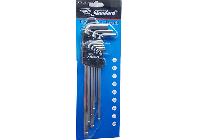 1.5-10mm Bộ lục giác bi 9 chi tiết Standard