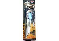 1.5-10mm Bộ lục giác bi dài 9 chi tiết Eight TLS-9N