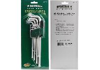 1.5-10mm Bộ lục giác bi dài 9 chi tiết Sata 09-101A (09101A)