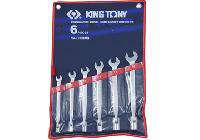10-19mm Bộ cờ lê miệng - tuýp 10-19mm 6 cái hệ mét Kingtony 1B06MR