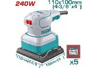 110x100mm Máy chà nhám vuông 240W Total TF2241108