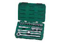 1/2" Bộ tuýp 10-32mm 18 chi tiết Sata 09-203 (09203)