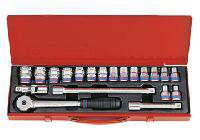 1/2” Bộ tuýp 8-27mm 20 chi tiết hệ mét Kingtony 4320MR