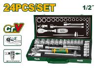 1/2" Bộ tuýp 24 chi tiết 10-32mm Jadever JDST2L24