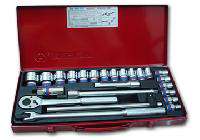 1/2" Bộ tuýp 10-32mm 24 chi tiết Kingtony 4026MR01