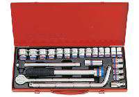 1/2" Bộ tuýp 10-32mm 24 chi tiết hệ mét Kingtony 4024MR