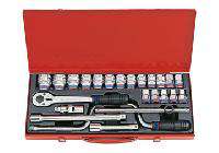 1/2” Bộ tuýp 10-32mm 24 chi tiết hệ mét Kingtony 4235MR