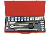 1/2" Bộ tuýp 10-32mm 24 chi tiết hệ mét Kingtony 4528MR02