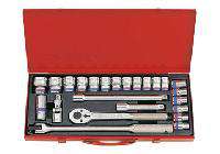 1/2" Bộ tuýp 10-32mm 24 chi tiết hê mét Kingtony 4532MR