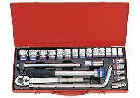 1/2" Bộ tuýp 10-32mm 24 chi tiết hệ mét Kingtony 4533MR