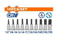 1/2" Bộ tuýp mũi lục giác và sao 14 chi tiết Wadfow WST1412