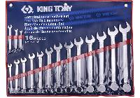 1/4" - 1-1/4" Bộ vòng miệng 16 chi tiết hệ inch Kingtony 1216SR