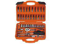 1/4" Bộ tuýp và vòng miệng cao cấp 4-14mm 46 chi tiết Asaki AK-9754