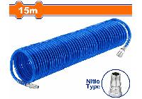 15m Cuộn dây hơi xoắn 5x8mm (có đầu nối) Wadfow WQG1915-3