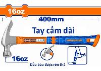 16Oz (450g) Búa nhổ đinh cán dài 400mm Wadfow WHM336L