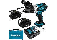 18V Máy khoan búa vặn vít dùng pin Makita DHP485SFE