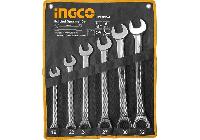 19-32mm Bộ 6 cờ lê vòng miệng tự động INGCO HKSPAR1061