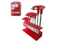 2-10mm Bộ lục giác đầu bằng chữ T 8 chi tiết Emtop ETHW6061