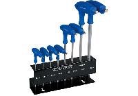 2-10mm Bộ lục giác đầu bằng và bi 8 chi tiết chữ T Kingtony 22118MR