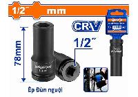 24mm Đầu tuýp dài 1/2" Wadfow WMS3224