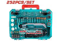 3.2mm Bộ máy mài khuôn 130W gồm 252 chi tiết Total TG5133261