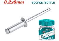 3.2x8mm Hủ 300 đinh rive nhôm Total WJRT3200811