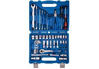 3/8" Bộ đồ nghề và đầu tuýp 54 chi tiết hệ mét Kingtony 3054MR