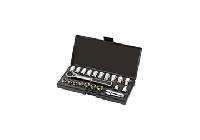 3/8" Bộ tuýp 21 chi tiết hệ mét và inch Sata 09-134 (09134)