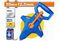 50mx12.5mm Thước cuộn thép hệ inch và mét Wadfow WMT3550