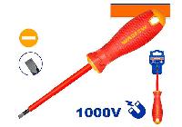 6.5x150mm Tuốc nơ vít dẹp cách điện Wadfow WSD7266