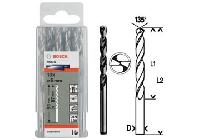 7.2mm Bộ mũi khoan sắt 10 mũi HSS-G Bocsh 2608595337