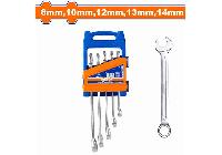 8-14mm Bộ cờ lê vòng miệng 5 chi tiết Wadfow WSP1205