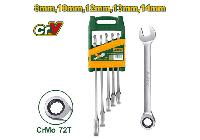 8-14mm Bộ cờ lê vòng miệng tự động 5 chi tiết Jadever JDSP4205