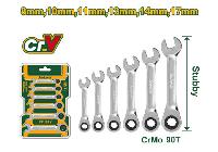 8-17mm Bộ cờ lê vòng miệng tự động 6 chi tiết Jadever JDSP6406