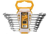 8-19mm Bộ 8 cờ lê vòng miệng tự động INGCO HKSPAR1082