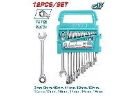 8-19mm Bộ cờ lê vòng miệng tự động 12 chi tiết Total THT102RK0126