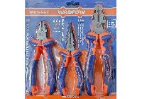 Bộ 3 kìm điện, kìm cắt, kìm mũi nhọn cao cấp Wadfow WPS0613