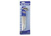 2-10mm Bộ chìa lục giác đầu bằng dài 8 cái hệ mét Kingtony 20208MR