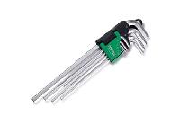 1.5-10mm Bộ lục giác đầu bằng 9 chi tiết Toptul GAAL0911