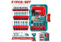 Bộ mũi vít đóng đa năng 51 chi tiết Total TACSDL25106