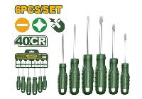 Bộ tuốc nơ vít bake và dẹp 6 chi tiết Jadever JDSS2206