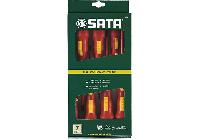 Bộ tuốc nơ vít cách điện 7 chi tiết Sata 09-303 (09303)