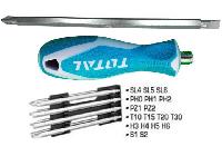 Bộ tuốc nơ vít đa năng 18 chi tiết Total THT250236