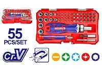 Bộ tuốc nơ vít đa năng 55 chi tiết Emtop EBST05502