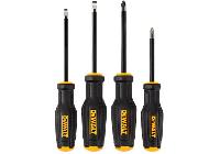 Bộ tuốc nơ vít dẹp và bake 4 chi tiết Dewalt DWHT65101