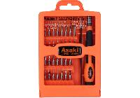 Bộ tuốc nơ vít điện tử 33 chi tiết Asaki AK-9079