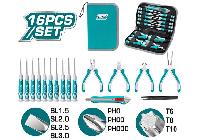 Bộ tuốc nơ vít và kìm 16 chi tiết Total TKTTSK0162